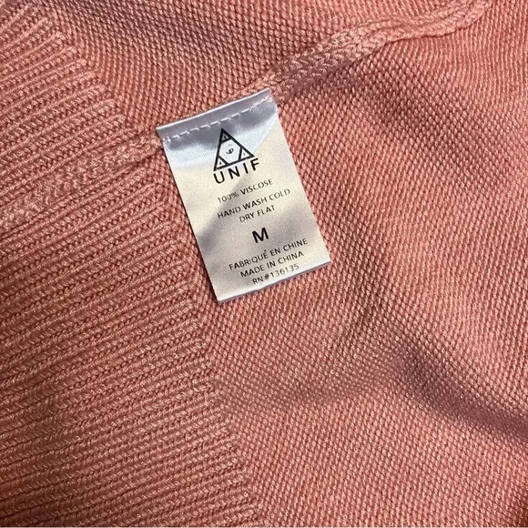 UNIF cropped pink cardigan! - Picture 7 of 8